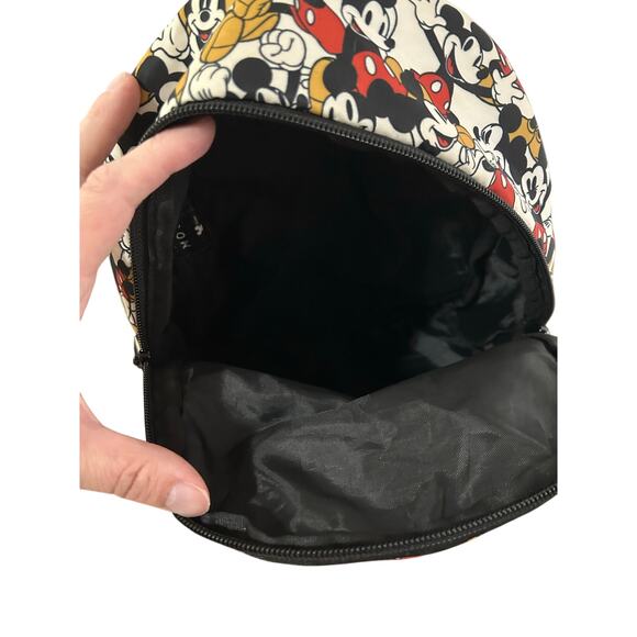 Disney Mickey Mouse Bioworld Small mini Backpack Adjustable Straps - Picture 3 of 5